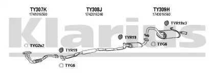 Система выпуска ОГ KLARIUS купить