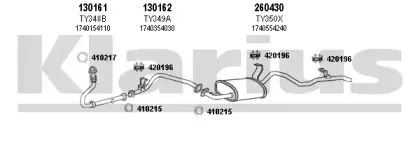 Система выпуска ОГ KLARIUS купить