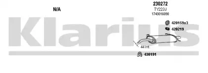 Система выпуска ОГ KLARIUS купить