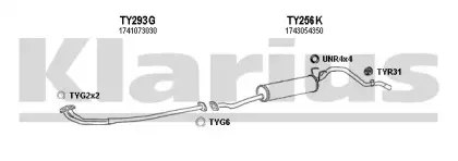 Система выпуска ОГ KLARIUS купить