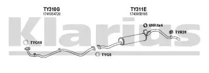 Система выпуска ОГ KLARIUS купить