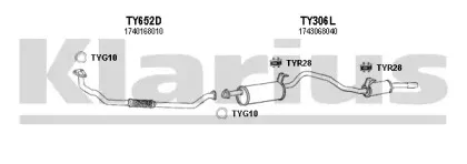 Система выпуска ОГ KLARIUS купить