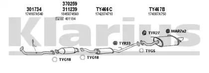 Система выпуска ОГ KLARIUS купить