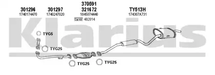 Система выпуска ОГ KLARIUS купить