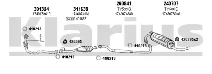 Система выпуска ОГ KLARIUS купить