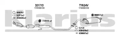 Система выпуска ОГ KLARIUS купить