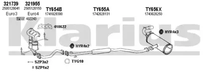 Система выпуска ОГ KLARIUS купить