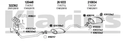Система выпуска ОГ KLARIUS купить