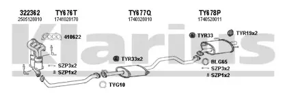 Система выпуска ОГ KLARIUS купить