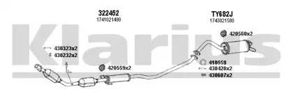 Система выпуска ОГ KLARIUS купить
