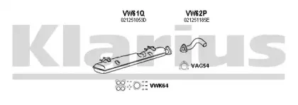 Система выпуска ОГ KLARIUS купить