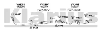 Система выпуска ОГ KLARIUS купить