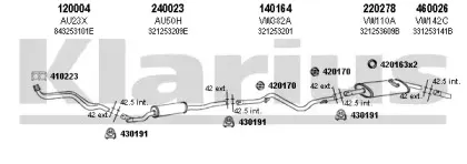 Система выпуска ОГ KLARIUS купить