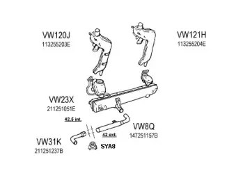 Система выпуска ОГ KLARIUS купить