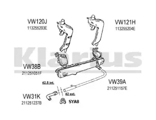 Система выпуска ОГ KLARIUS купить