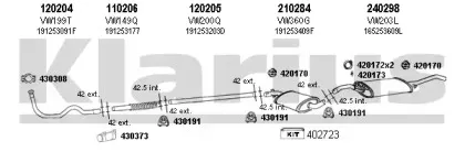 Система выпуска ОГ KLARIUS купить
