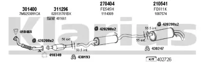 Система выпуска ОГ KLARIUS купить