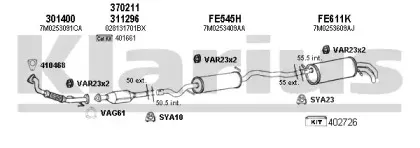 Система выпуска ОГ KLARIUS купить