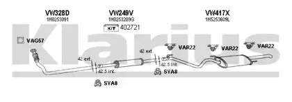 Система выпуска ОГ KLARIUS купить