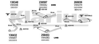 Система выпуска ОГ KLARIUS купить