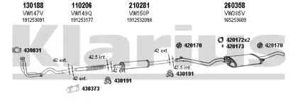 Система выпуска ОГ KLARIUS купить