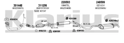 Система выпуска ОГ KLARIUS купить