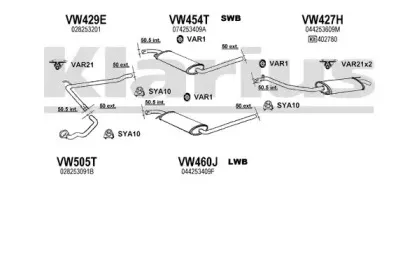 Система выпуска ОГ KLARIUS купить