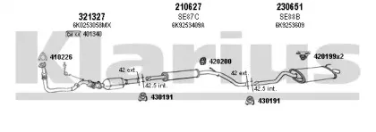 Система выпуска ОГ KLARIUS купить