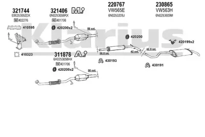 Система выпуска ОГ KLARIUS купить