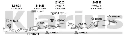 Система выпуска ОГ KLARIUS купить