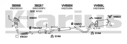Система выпуска ОГ KLARIUS купить