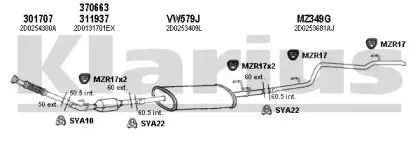 Система выпуска ОГ KLARIUS купить
