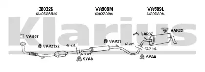 Система выпуска ОГ KLARIUS купить