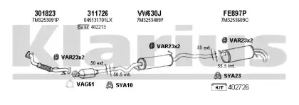Система выпуска ОГ KLARIUS купить