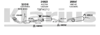 Система выпуска ОГ KLARIUS купить