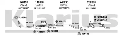 Система выпуска ОГ KLARIUS купить