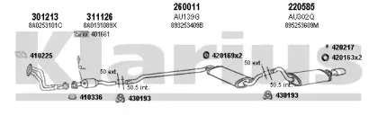 Система выпуска ОГ KLARIUS купить