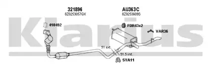 Система выпуска ОГ KLARIUS купить