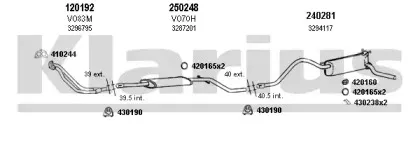 Система выпуска ОГ KLARIUS купить