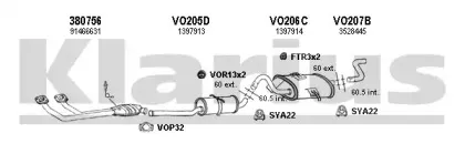 Система выпуска ОГ KLARIUS купить