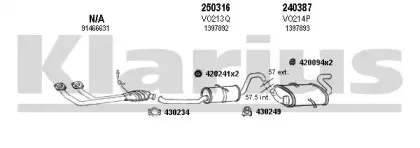 Система выпуска ОГ KLARIUS купить