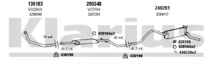 Система выпуска ОГ KLARIUS купить