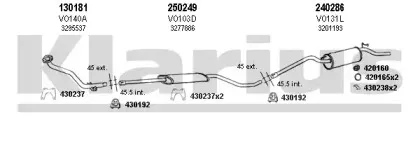 Система выпуска ОГ KLARIUS купить