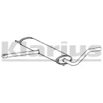 Средний глушитель выхлопных газов KLARIUS купить