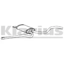 Средний глушитель выхлопных газов KLARIUS купить