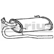 Глушитель выхлопных газов конечный KLARIUS купить