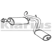 Глушитель выхлопных газов конечный KLARIUS купить