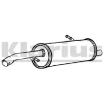 Глушитель выхлопных газов конечный KLARIUS купить