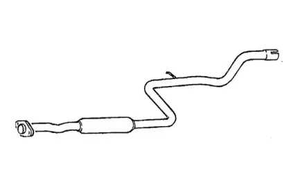 Глушитель выхлопных газов конечный KLARIUS купить