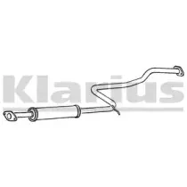 Средний глушитель выхлопных газов KLARIUS купить